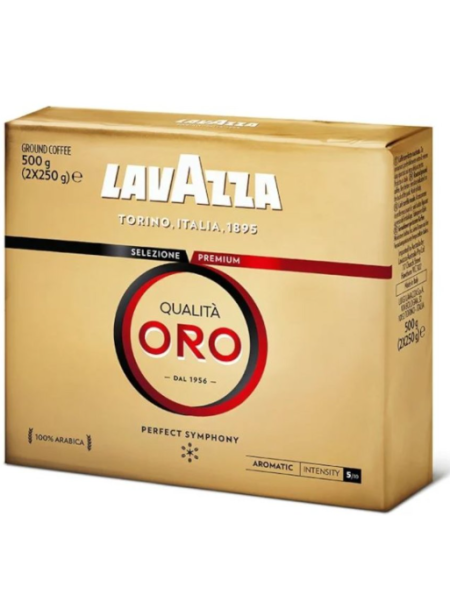 Кофе молотый Lavazza Qualita Oro 2x250 г