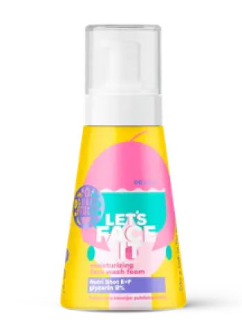 Увлажняющая пенка для умывания Farmona Tutti Frutti Let's Face It 250 мл 8% глицерина + Nutri Shot E + F 