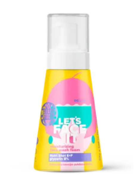 Увлажняющая пенка для умывания Farmona Tutti Frutti Let's Face It 250 мл 8% глицерина + Nutri Shot E + F 