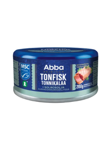 Тунец в масле Abba onnikalaa Öljyssä 200 / 150 г 