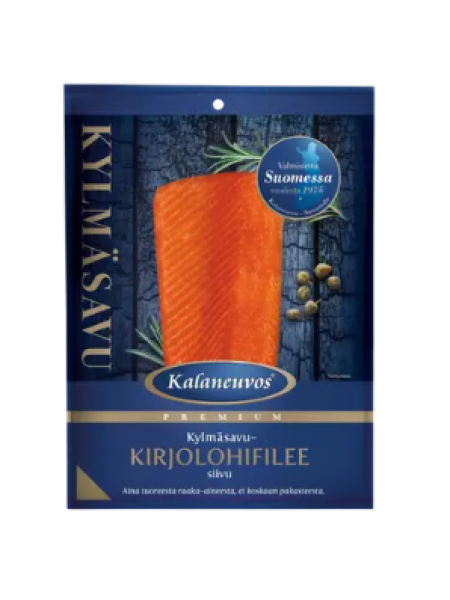 Филе радужной форели холодного копчения Kalaneuvos Kylmäsavukirjolohifilee siivu 150 г 