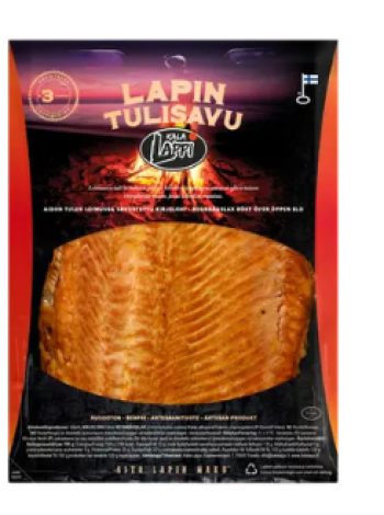 Филе радужной форели приготовленное в коптильне на настоящем огне Kala-Lappi Lapin Tulisavu 220 г
