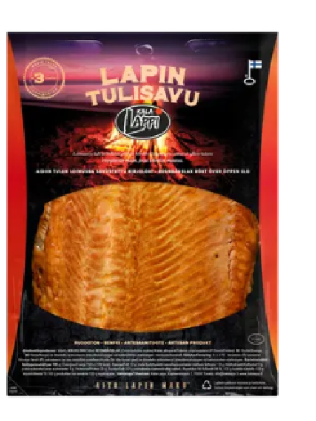 Филе радужной форели приготовленное в коптильне на настоящем огне Kala-Lappi Lapin Tulisavu 220 г