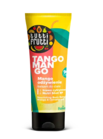 Питательный крем для тела Tutti Frutti Tango Mango 200 мл Манго и лемонграсс