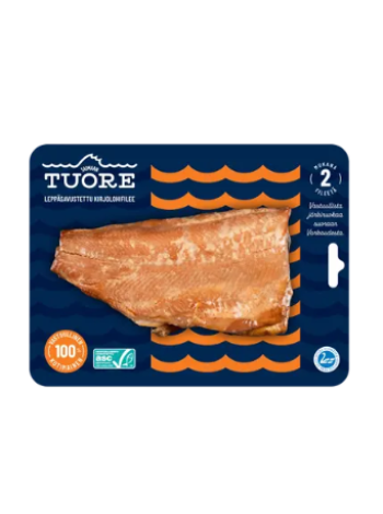 Филе радужного лосося копченого на свежей ольхе Saimaan Tuore Leppäsavustettu ASC kirjolohifilee 200 г