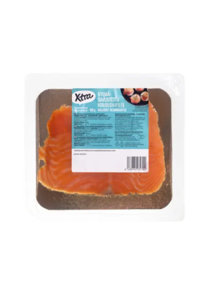 Филе радужной форели холодного копчения Xtra kylmäsavukirjolohifilee viipaloitu 100 г