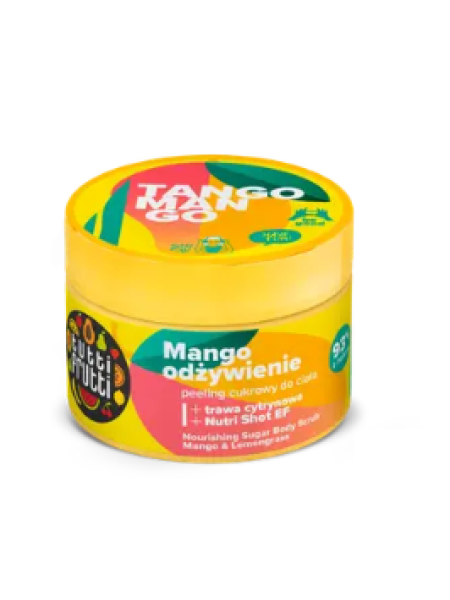 Питательный скраб для тела Tutti Frutti Mango 300 мл манго и лемонграсс