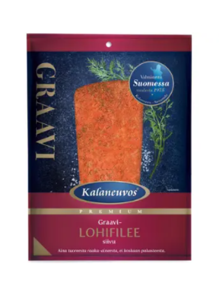 Филе лосося слабой соли с укропом Kalaneuvos Graavilohifilee 150 г 