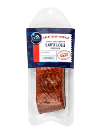 Филе копченого лосося Disas 270-330 г