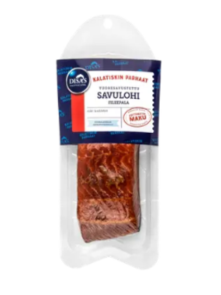 Филе копченого лосося Disas 270-330 г