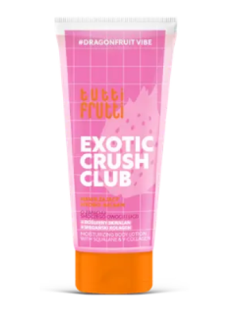 Лосьон для тела Tutti Frutti Exotic Crush Club 200 мл с фруктами дракона, скваланом и коллагеном 