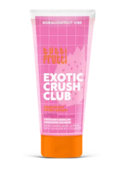 Лосьон для тела Tutti Frutti Exotic Crush Club 200 мл с фруктами дракона, скваланом и коллагеном 