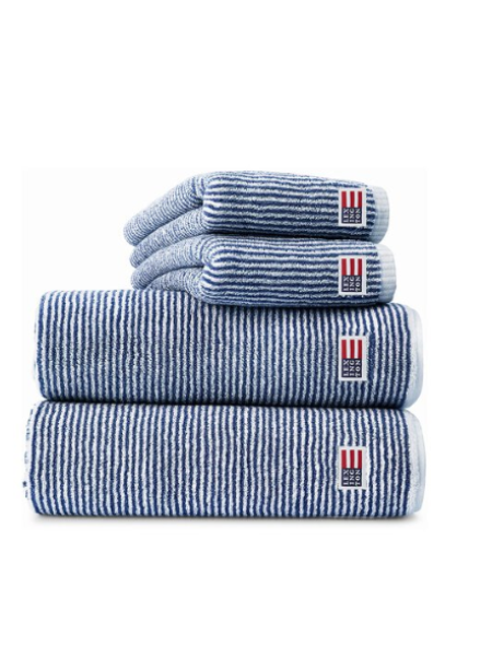 Махровое полосатое полотенце премиум класса Lexington Original Striped 30 х 50 см