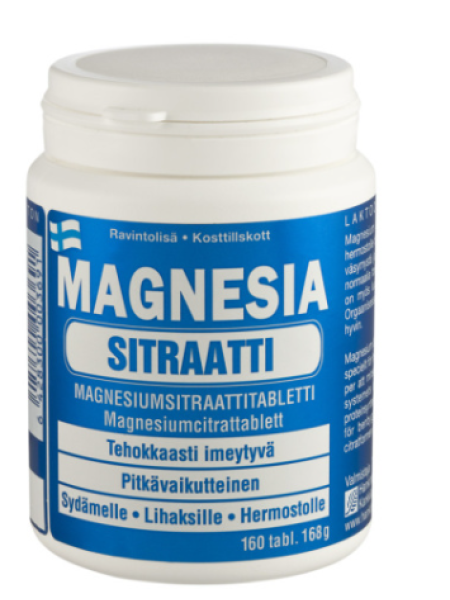 Цитрат магния Magnesia sitraatti 300 160 таблеток