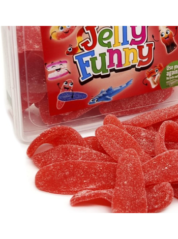 Жевательные конфеты CiCi Jelly Co Red Tongue 1000 г красные языки