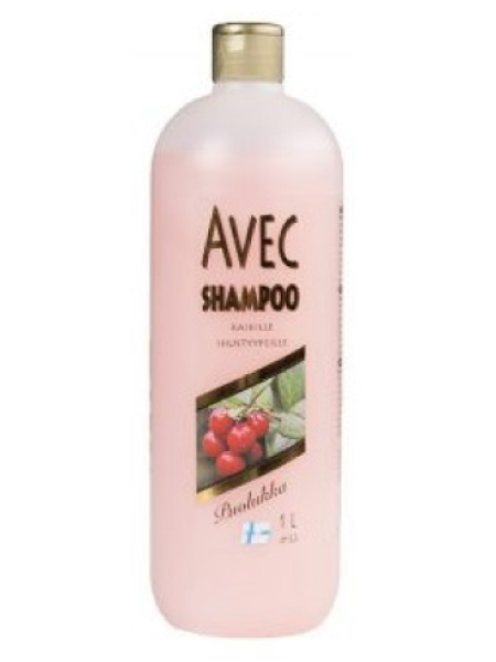 Шампунь для волос Avec 1 л брусника