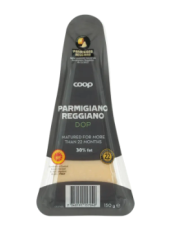 Твердый сыр Пармиджано Реджано Coop Parmigiano Reggiano 150 г 22 месяца
