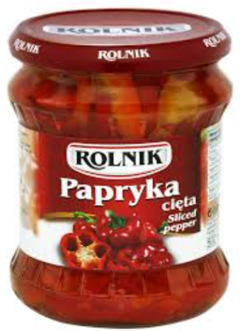 Перец сладкий резаный соломкой ROLNIK 500мл