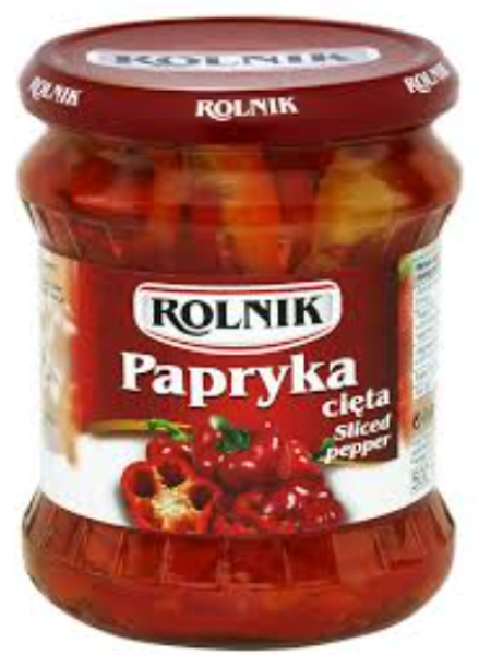 Перец сладкий резаный соломкой ROLNIK 500мл