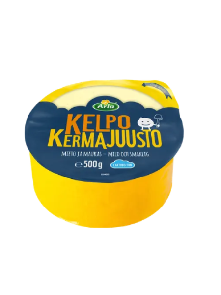 Сыр сливочный Arla Kelpo Kermajuusto 500 г 31% жирности