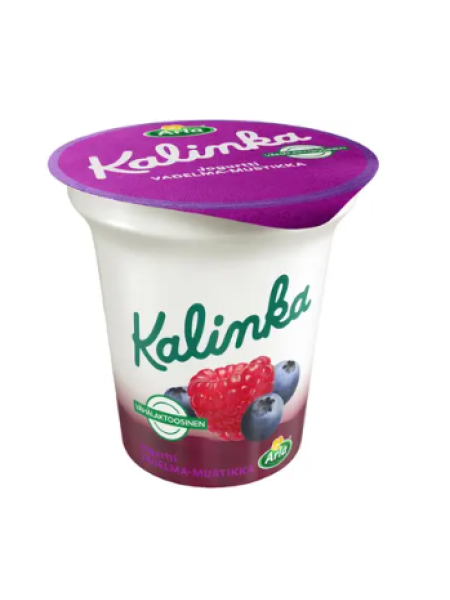Йогурт Arla Kalinka со вкусом малины и черники 150 г с низким содержанием лактозы