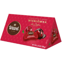 Шоколадные конфеты с вишневой водочной начинкой (49%) Wawel 180 г