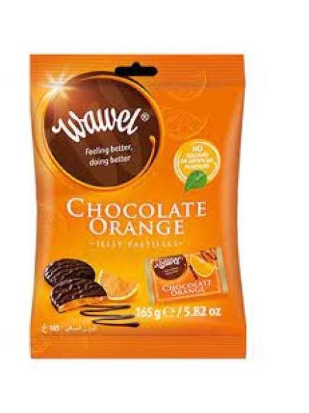 Шоколадные конфеты с апельсиновым желе WAWEL 165г