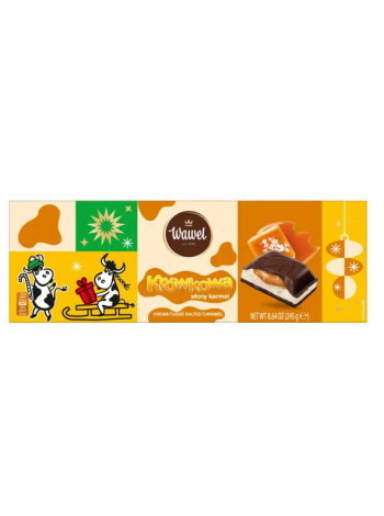 Шоколад Wawel Czekolada Krówkowa słony karmel помадка с соленой карамелью 245 г