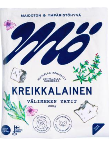 Веганский сыр фета Греческие средиземноморские травы Mö Kreikkalainen 200 г