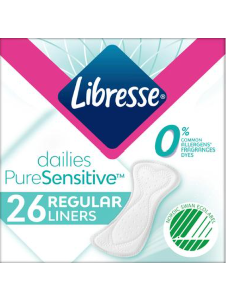 Прокладки Libresse Pure Sensitive Normal 26шт