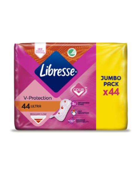 Прокладки LIBRESSE Ultra side Jumbo 44 шт