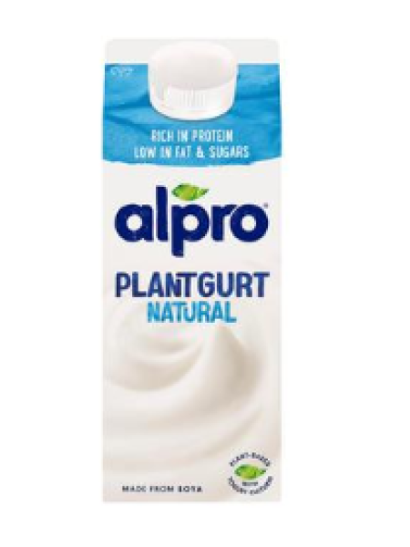 Йогурт соевый питьевой Alpro Plantgurt Natural 750г натуральный