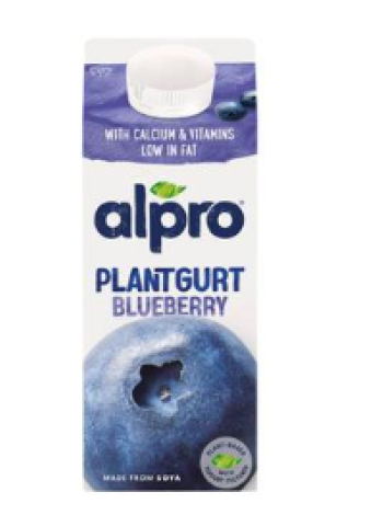 Йогурт соевый питьевой Alpro Plantgurt 750г черничный