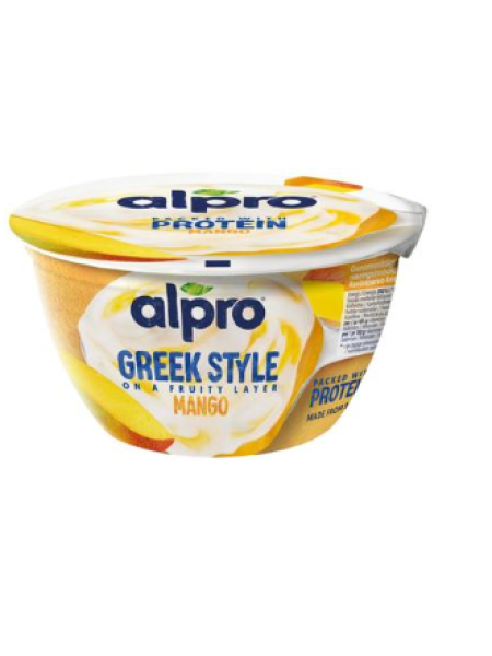 Ферментированный соевый продукт Alpro Greek Style 150г манго