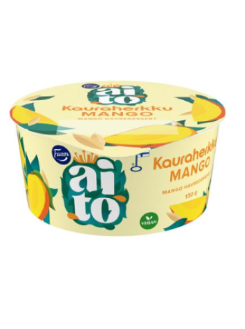 Растительный йогурт с манго Fazer Aito Kauraherkku Mango 130г