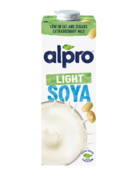 Легкий соевый напиток Alpro Soya Light 1л 