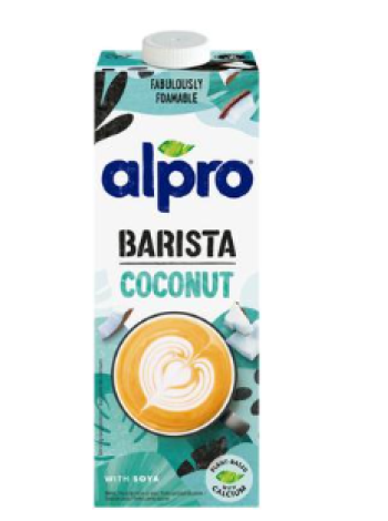 Напиток соевый с кокосом Alpro Barista кокосовый 1л