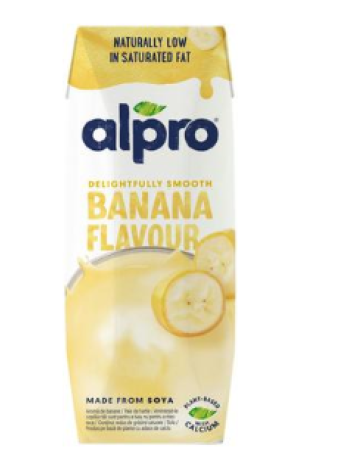 Соевый напиток со вкусом банана Alpro Soijajuoma banaani 250мл