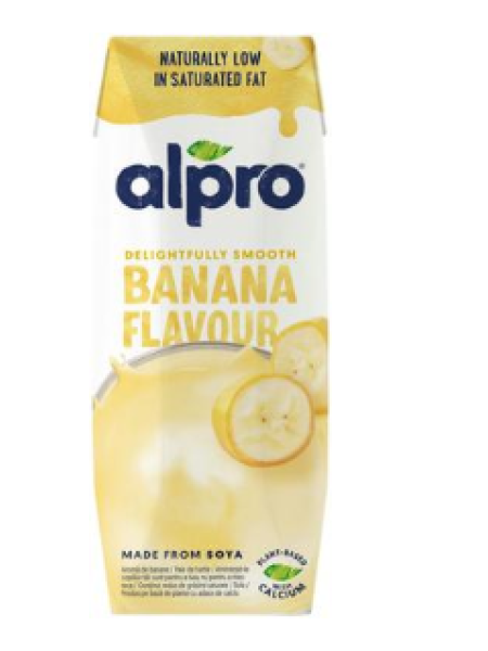 Соевый напиток со вкусом банана Alpro Soijajuoma banaani 250мл