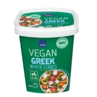 Кубики салатного сыра из кокосового молока Rainbow Vegan 410/200 г