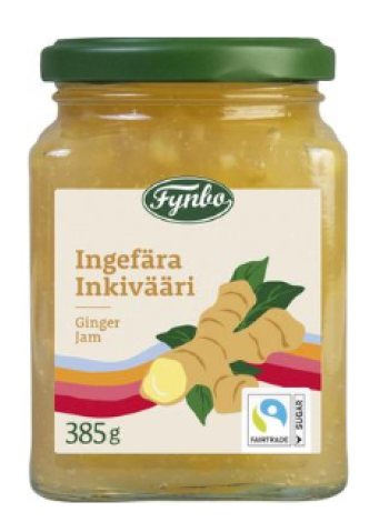 Имбирный джем Fynbo Inkiväärihillo 385 г