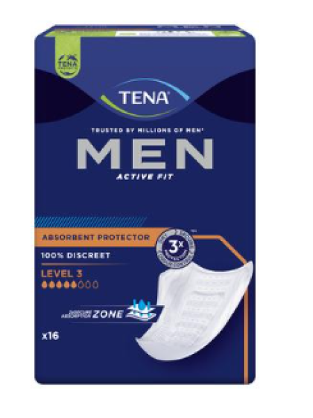 Прокладки для мужчин TENA Men Level № 3 16шт