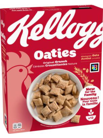 Зерновые подушечки KELLOGG'S Oaties Original Crunch 360 г