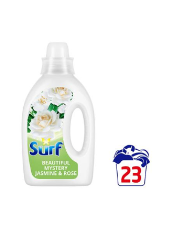 Жидкий стиральный порошок Surf Beautiful Mystery для цветного и белого белья 920 мл 23 стирки