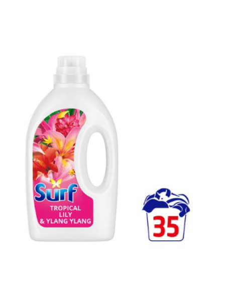 Жидкий порошок Surf Tropical Lily & Ylang ylang тропическая лилия и иланг-иланг 1400 мл