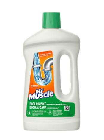 Биоразлагаемое средство для прочистки сливов Mr Muscle 750 мл