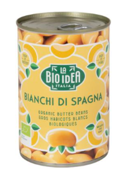 Органическая масляная фасоль в рассоле La Bio Idea Luomu voipapu suolaliemessä 400 г/240 г