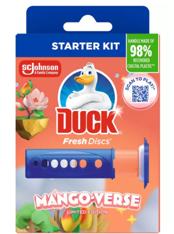 Освежитель - диски для туалета Duck Fresh Discs Mango-Verse 36 мл