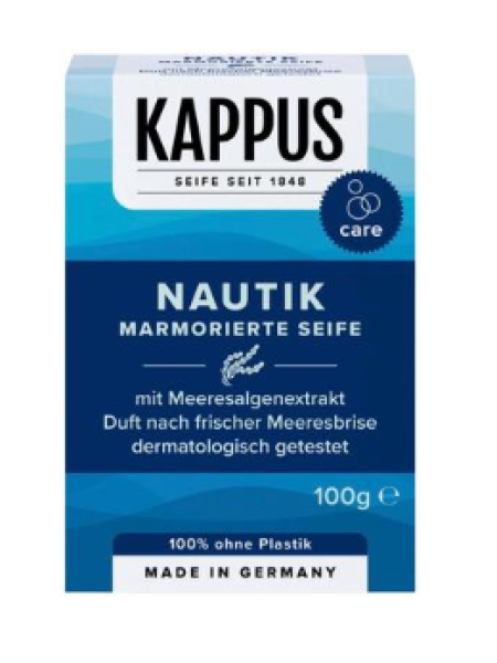 Кусковое мыло с водорослями Kappus Nautik merisaippua 100 г