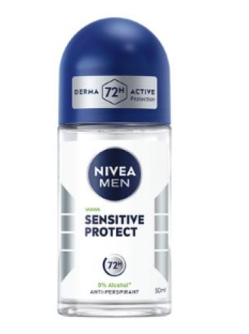 Шариковый антиперспирант NIVEA MEN Sensitive Protect Deo 50мл 